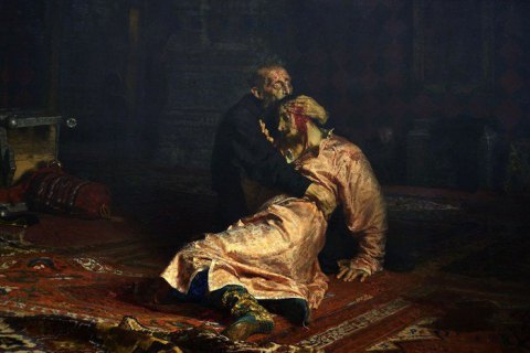 Відвідувач Третьяковської галереї серйозно пошкодив картину "Іван Грозний вбиває свого сина"