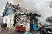 На Харківщині "шахед" пошкодив об'єкт інфраструктури, постраждали двоє людей