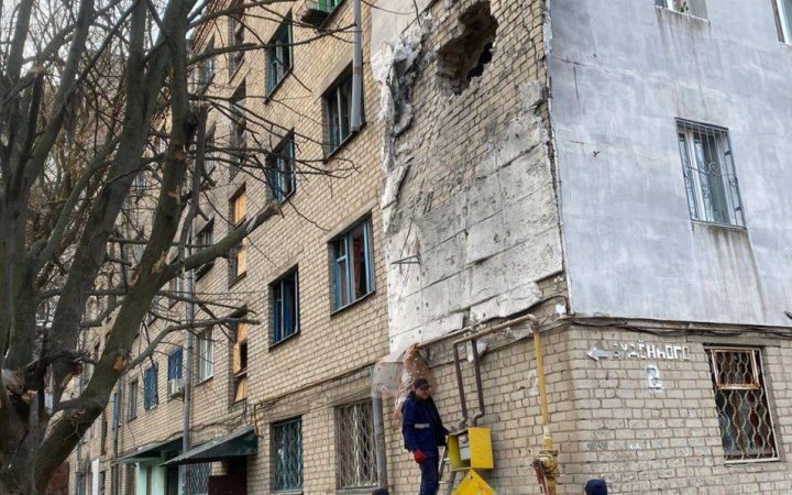 Російська армія атакувала Центральний район Херсона