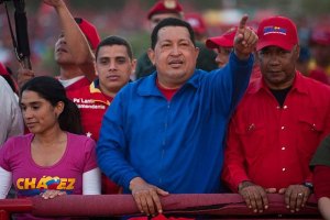 Венесуэльское ТВ выпустило мультфильм о Чавесе в раю 