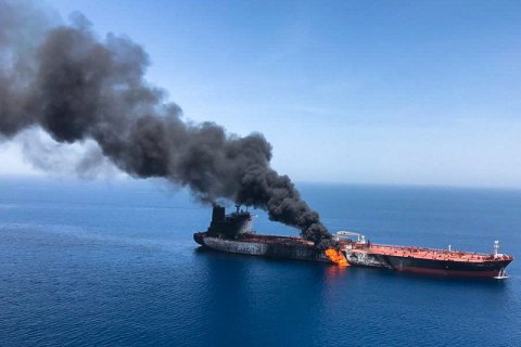 CNN: перед взрывами на танкерах в Османском заливе Иран пытался сбить американский дрон