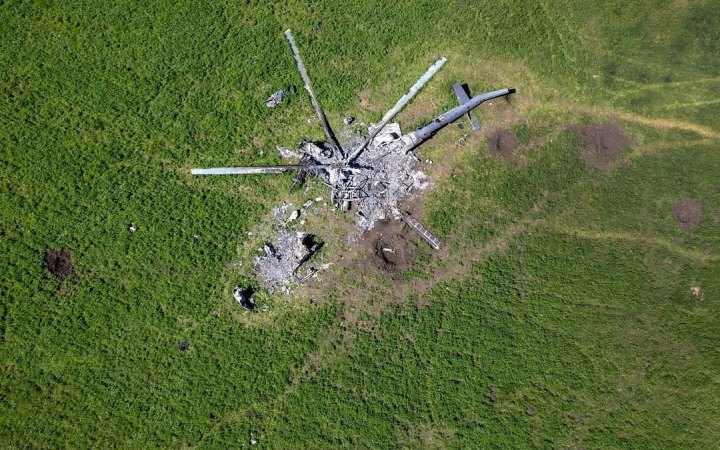 На аеродромах Бердянська та Луганська ЗСУ знищили 14 російських гелікоптерів, − міністерство оборони Великої Британії