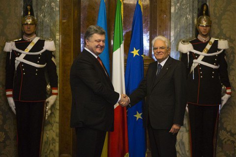 Президент Італії пообіцяв не допустити, щоб про Україну забули на тлі Сирії