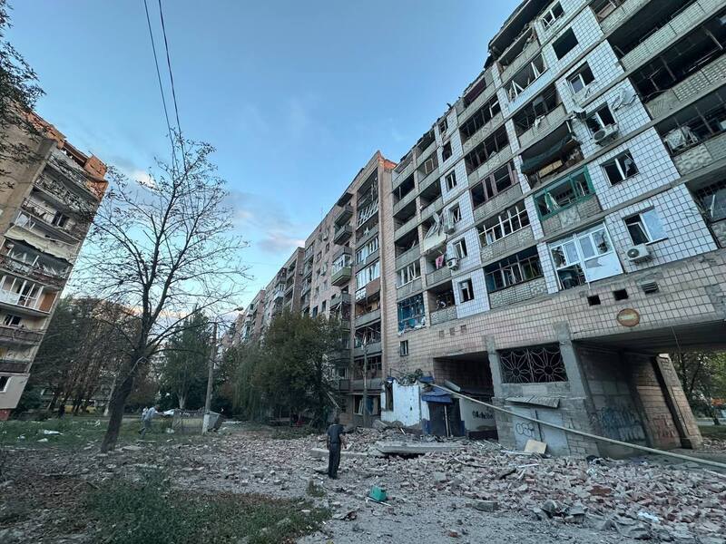 Наслідки обстрілу росіянами Краматорська