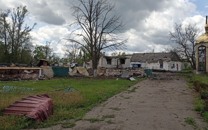 Росіяни знищили дерев’яну церкву ХІХ століття на Донеччині