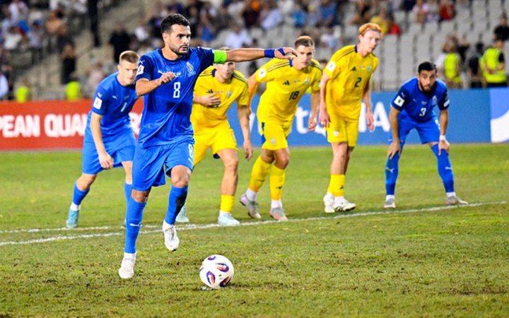 Збірна України зіграла внічию з Азербайджаном у другому матчі відбору до ЧС