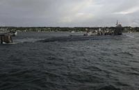Американская подводная лодка столкнулась с неизвестным объектом, пострадали несколько моряков