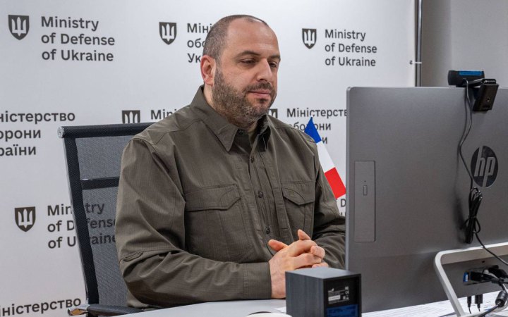 "Російські плани не зупиняться в Україні", – Умєров на відкритті Коаліції артилерії в Парижі