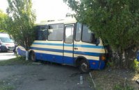 Рейсовий автобус потрапив у ДТП у Донецькій області