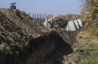Першу смугу оборони на Донбасі побудували на 85%