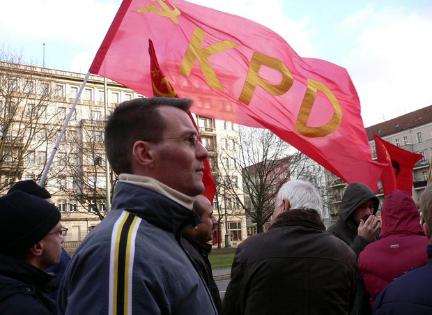 Мітинг пам`яті Рози Люксембург та Карла Лібкнехта комуністичної партії КПД