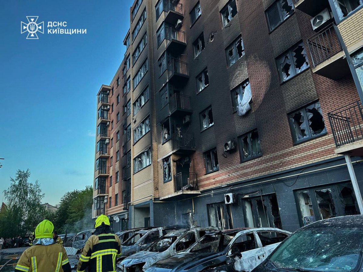 Наслідки російської атаки на Київщині