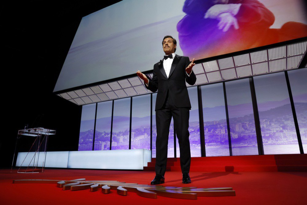 Ведучий церемонії Лоран Лафітт 