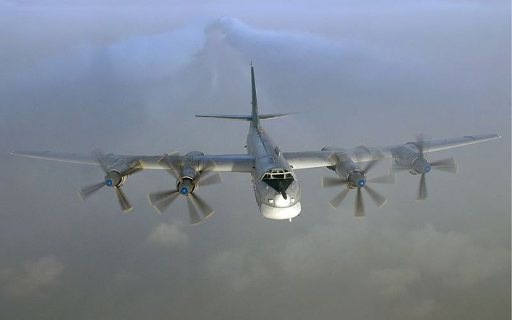 ​Американські винищувачі перехопили два російські Ту-95 біля Аляски