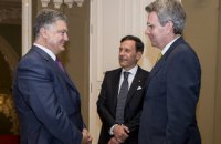 Порошенко попрощался с послами США и Италии, завершившими работу в Украине
