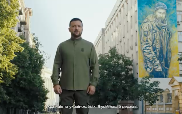 Зеленський привітав із Днем Незалежності України: "У великій війні немає маленьких справ"
