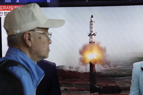 Росія заперечує падіння північнокорейської ракети біля свого кордону