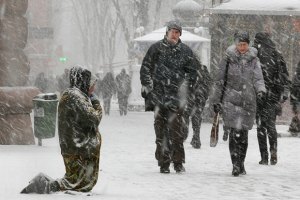 Снегопад в Киеве обновил столетний рекорд 
