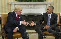 Трамп зізнався, що радиться з Обамою щодо нових призначень