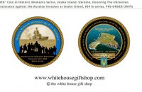 У США випустили колекційну монету "Острів Зміїний"