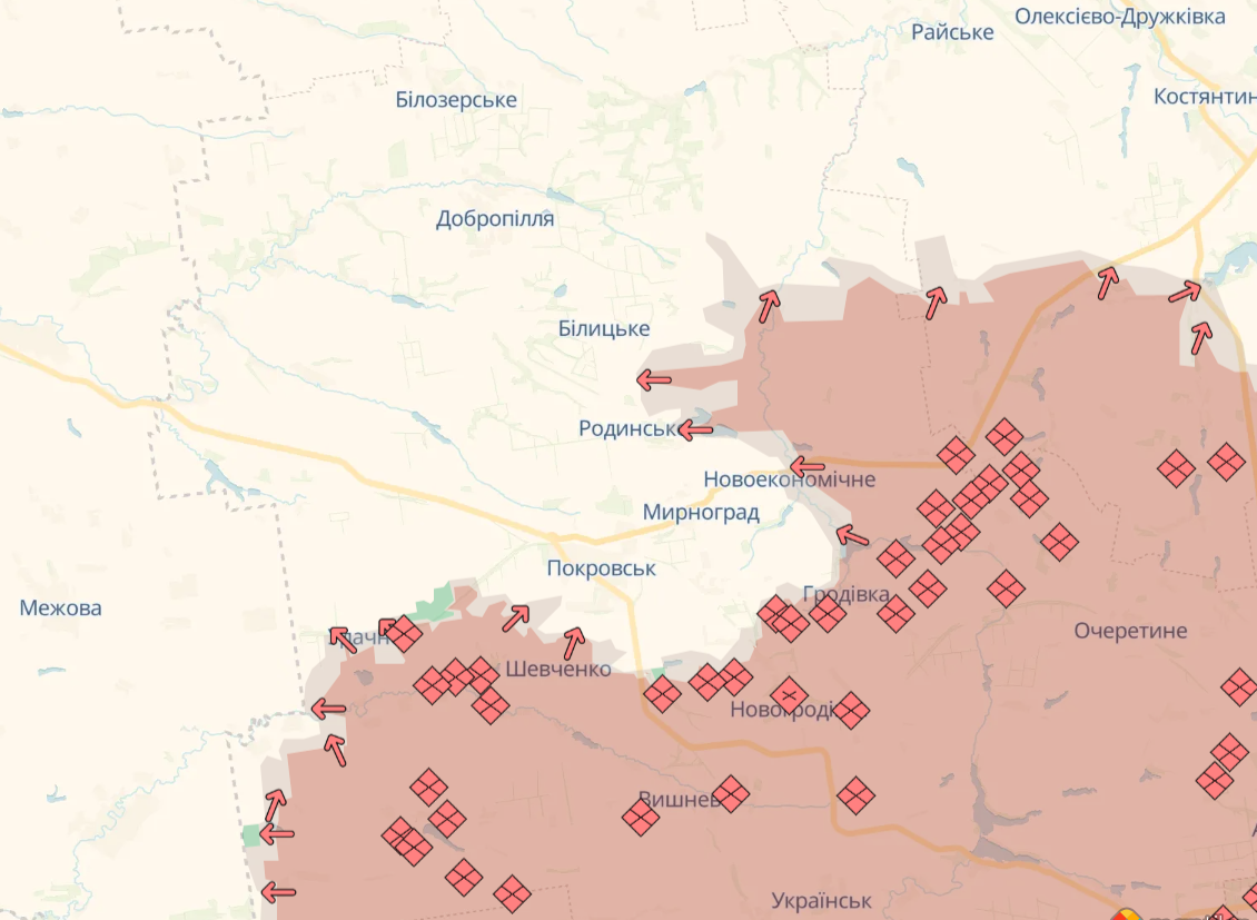 Ситуація станом на 3 серпня 2025 року