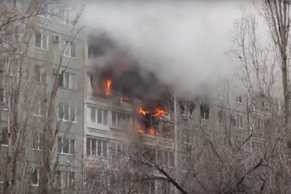 У Волгограді під'їзд житлового будинку обвалився з першого по дев'ятий поверх