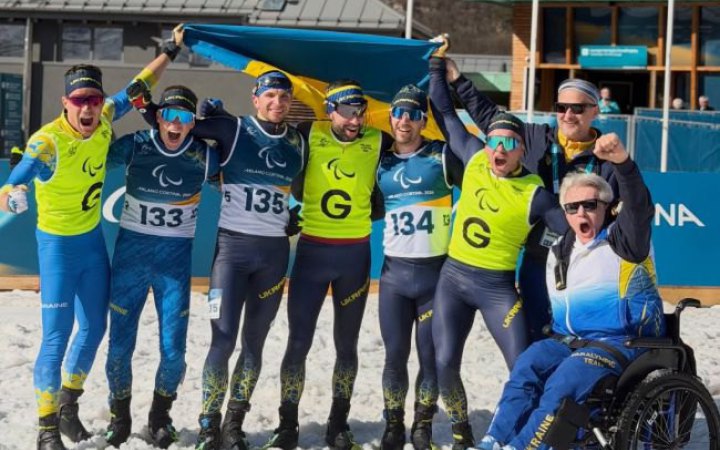 Збірна України здобула три золоті нагороди на старті Паралімпійських ігор-2026 в Італії