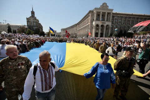 Во время торжеств ко Дню Независимости полиция получила сообщение о заминировании Майдана