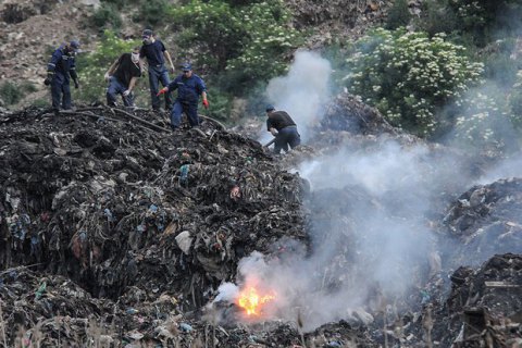 Експертиза встановила самозаймання сміття на Грибовицькому сміттєзвалищі біля Львова 2016 року