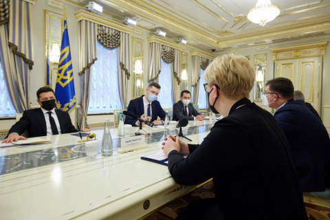 Зеленский встретился с премьером Литвы и рассказал о ситуации с безопасностью на границах 
