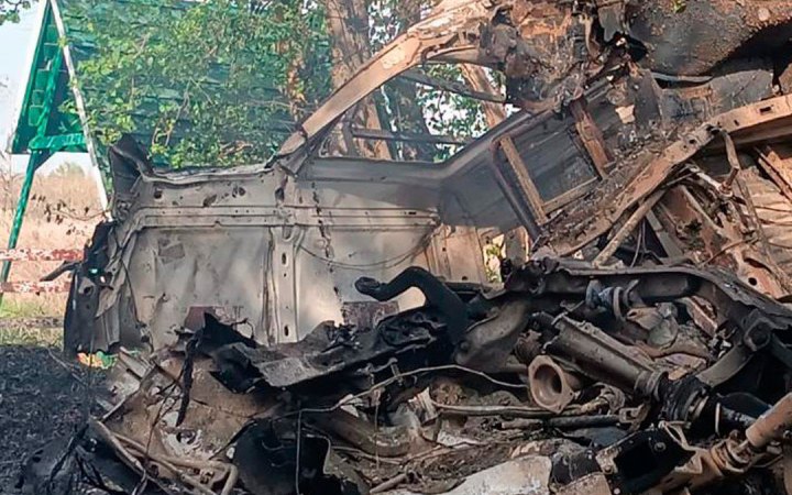 На Харківщині автівка підірвалася на ворожій міні, загинув водій