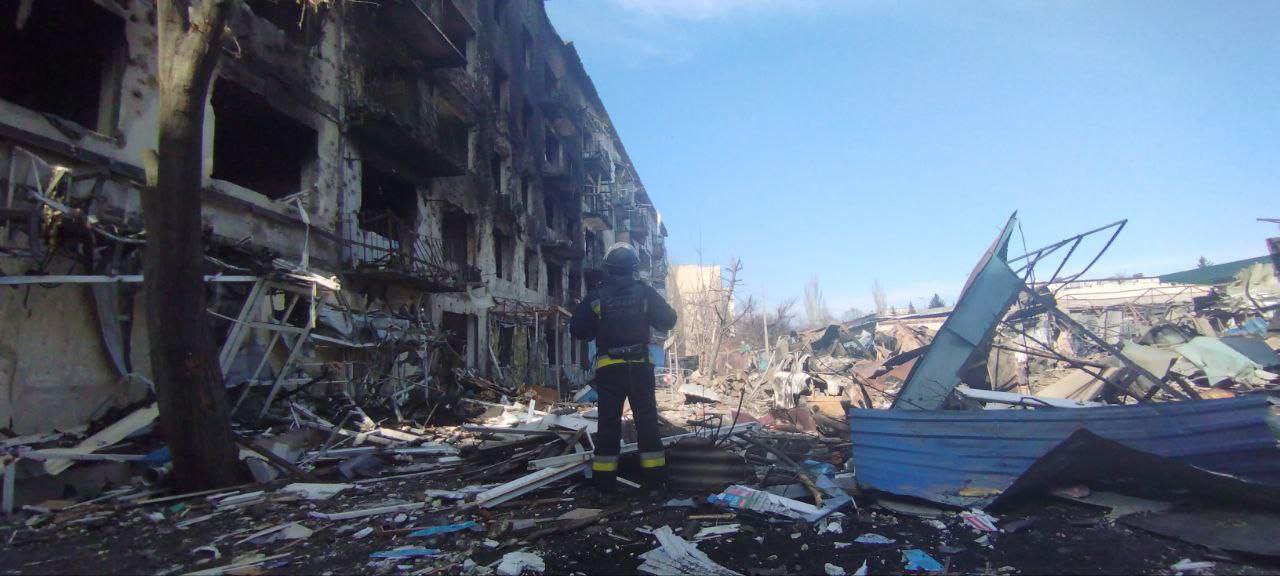 Наслідки російського обстрілу Добропілля 7 березня 2025 року 