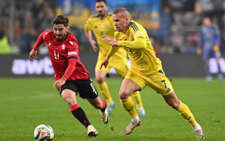 Ліга націй. Україна – Грузія (1:0). Трансляція матчу (ОНОВЛЮЄТЬСЯ)