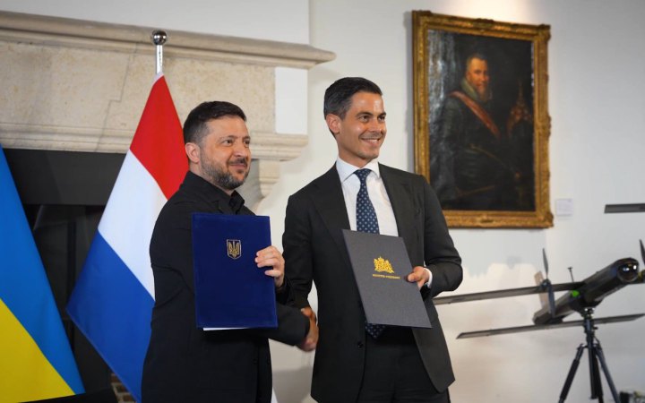 Зеленський розповів подробиці про домовленості з Нідерландами у сфері оборони й енергетики