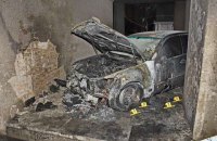 В Киеве сгорел автомобиль известного адвоката