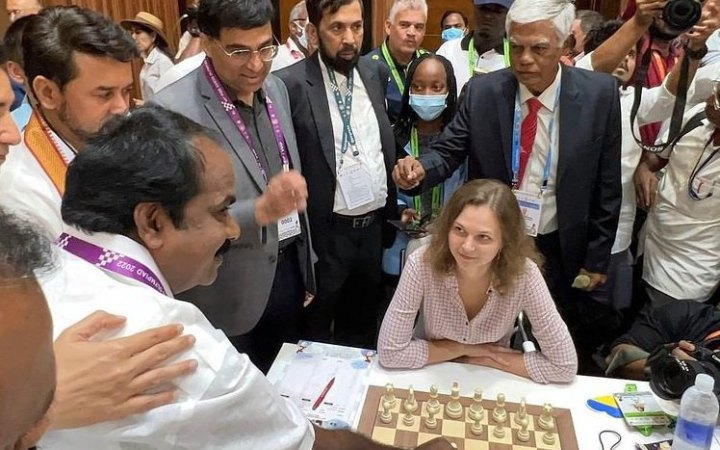 Після трьох турів шахової Олімпіада-2022 жіноча збірна - друга, чоловіча - втратила очки та лідерство