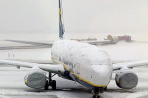 В США из-за рекордных морозов отменили более 3 тыс. авиарейсов