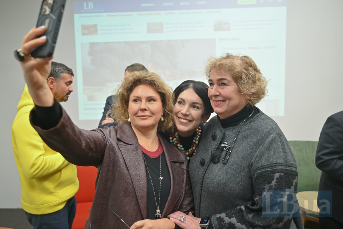 Наталія Кривда, Соня Кошкіна і Елла Лібанова