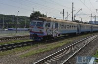 Под Тернополем с рельсов сошел пригородный поезд
