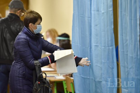 ЦВК оприлюднила статистику явки на вибори за областями на 13:00