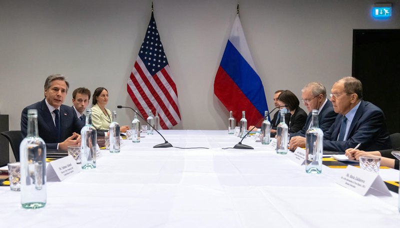 Во время встречи глав МИД РФ и Госдепартамента США 