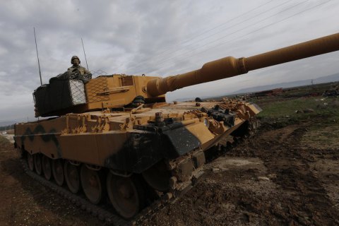 Турция начала военную операцию на территории Сирии