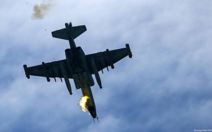 У Бєлгородській області Росії розбився штурмовик Су-25