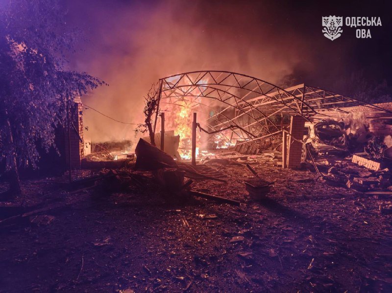 Наслідки російської атаки на Одещині