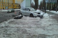 В Киеве возле университета им. Шевченко произошло ДТП со смертельным исходом