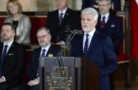 Новообраний президент Чехії склав присягу