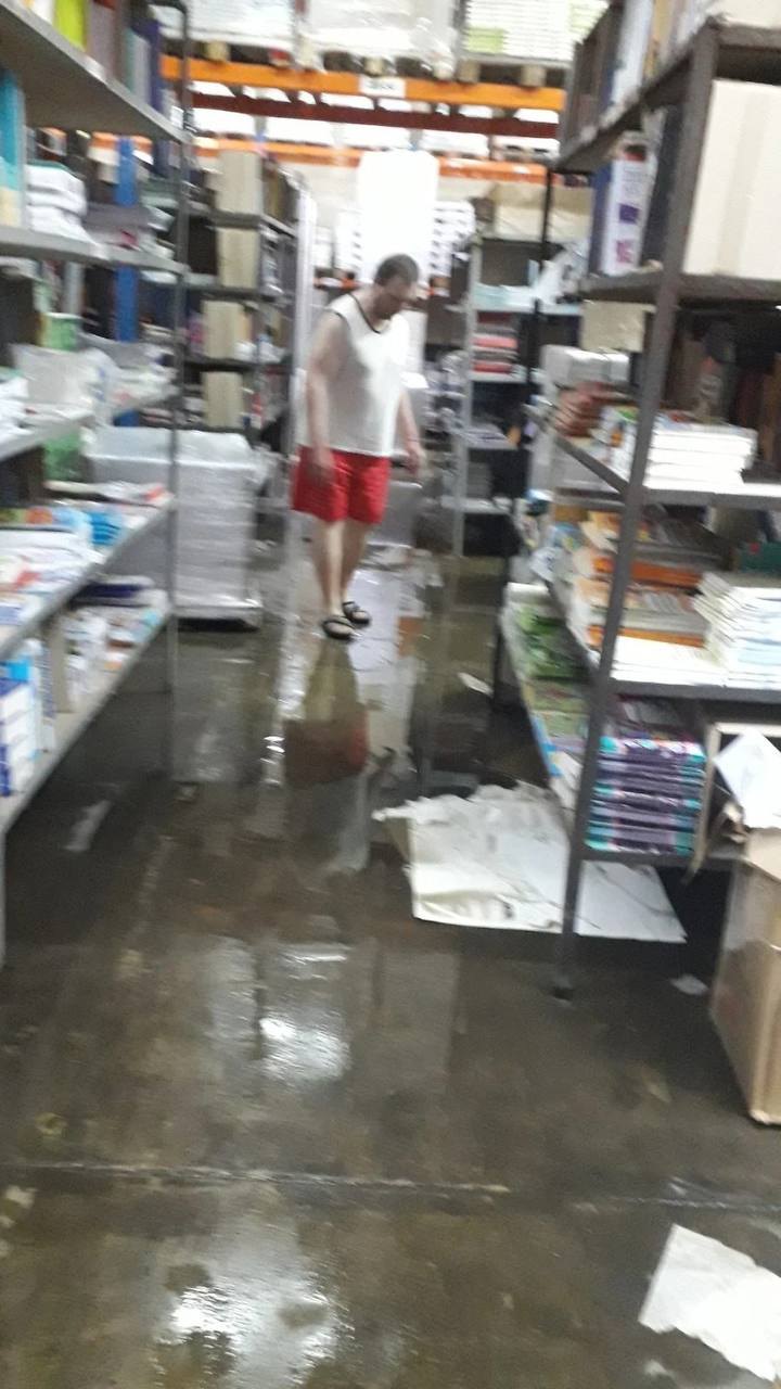 наслідки негоди у Харкові для приміщень видавництва