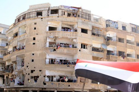 Сирийская армия вошла в город Манбидж у границы с Турцией