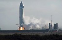 Прототип корабля SpaceX снова взорвался при посадке 
