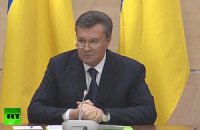 Янукович вимагає виконувати "мирну" угоду від 21 лютого